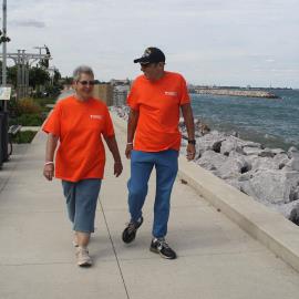 Frank Gonzalez lost more than 165 pounds after changing his lifestyle with the help of St. Catherine Hospital's Well Walkers Club.