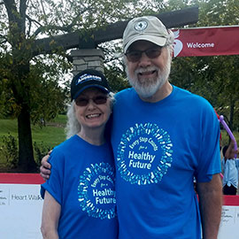 Miles Dunscombe & wife; testimonial image