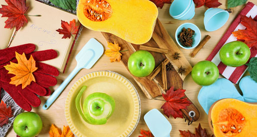 squash apple bake